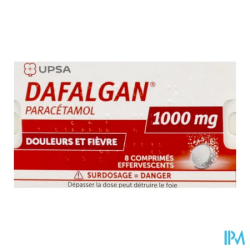 DAFALGAN 1 000MG CPR EFF 8