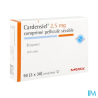 CARDENSIEL 2,5MG CPR SECABLE 90
