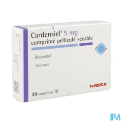 CARDENSIEL 5MG CPR SECABLE 30