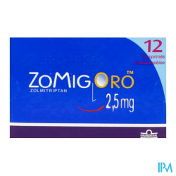 ZOMIGORO 2,5MG CPR DISPERSIBLE 12
