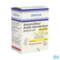 AMOXICIL/CLAV 1G/125MG ZTV SACH 12