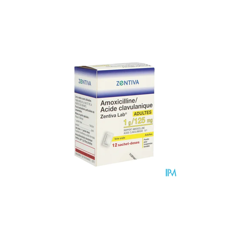 AMOXICIL/CLAV 1G/125MG ZTV SACH 12