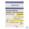 AMOXICIL/CLAV 1G/125MG ZTV SACH 12