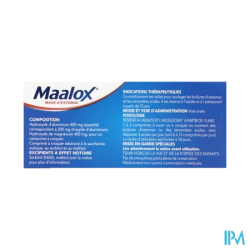 MAALOX MAUX D'ESTOMAC CPR S/S 40
