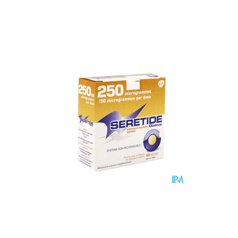 SERETIDE DISKUS 250/50MCG DOSE 60