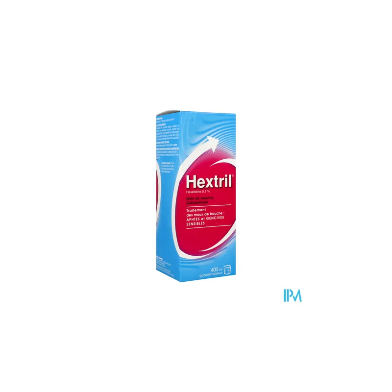 HEXTRIL 0,1% BAIN BOUCHE SOL 400ML