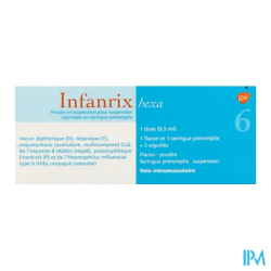 INFANRIX HEXA SER 0,5ML+2AIG 1
