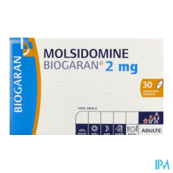 MOLSIDOMINE 2MG BIOGARAN CPR SEC30