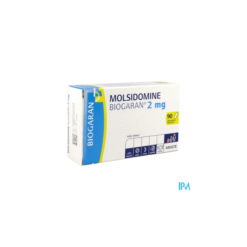 MOLSIDOMINE 2MG BIOGARAN CPR SEC90