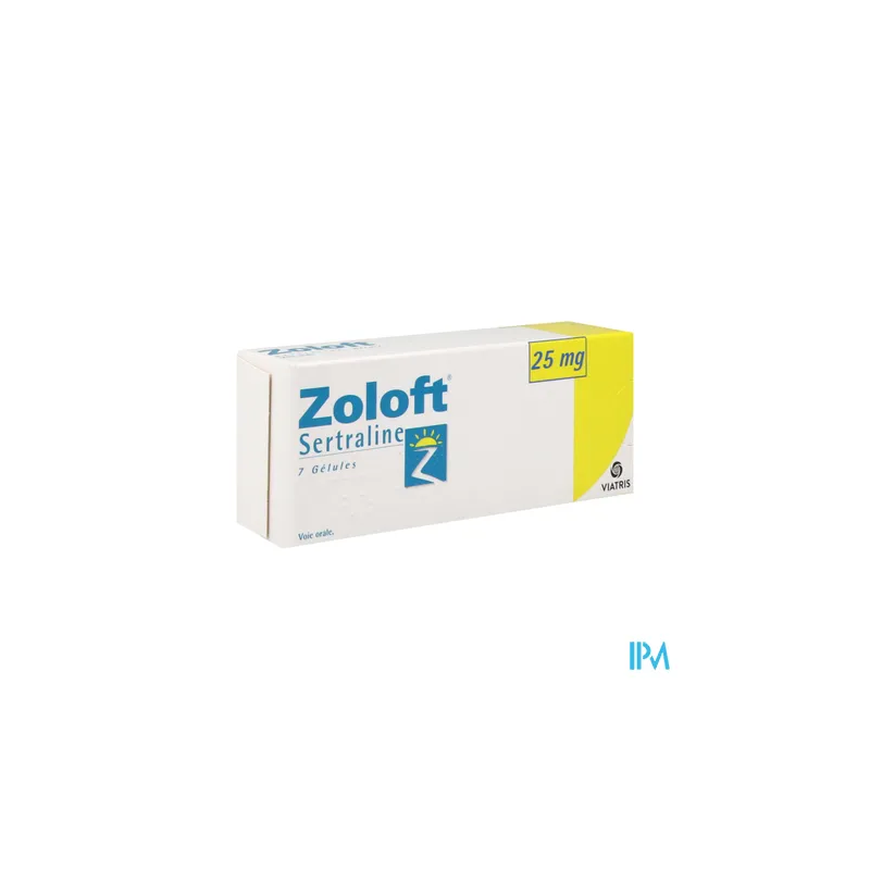 ZOLOFT 25MG GELULE 7