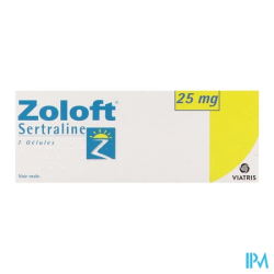ZOLOFT 25MG GELULE 7