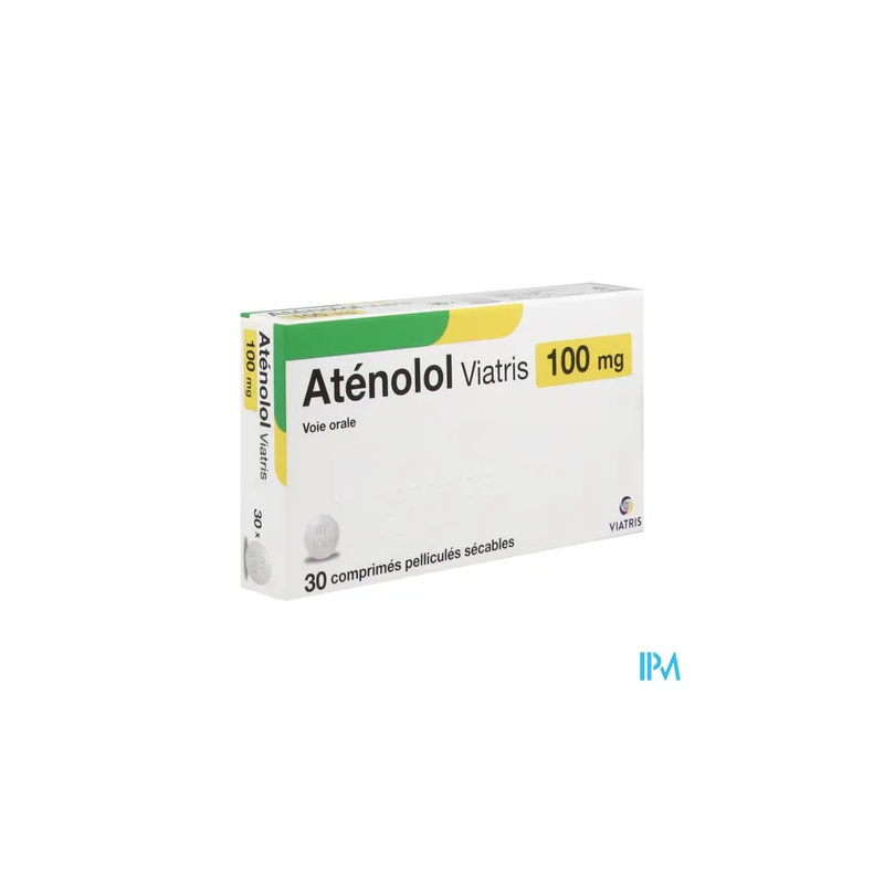 ATENOLOL 100MG VTS CPR SECABLE30