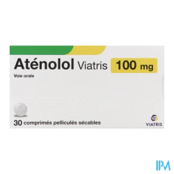 ATENOLOL 100MG VTS CPR SECABLE30
