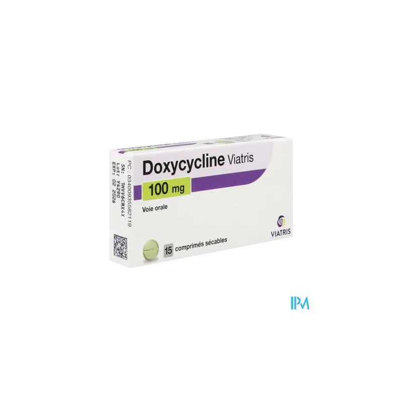 DOXYCYCLINE 100MG VTS CPR SEC 15