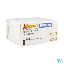 KEPPRA 1 000MG CPR 60
