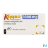 KEPPRA 1 000MG CPR 60