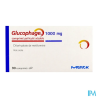 GLUCOPHAGE 1 000MG CPR SECABLE 90