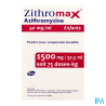 ZITHROMAX 40MG/ML ENF PDR FL 35,6G