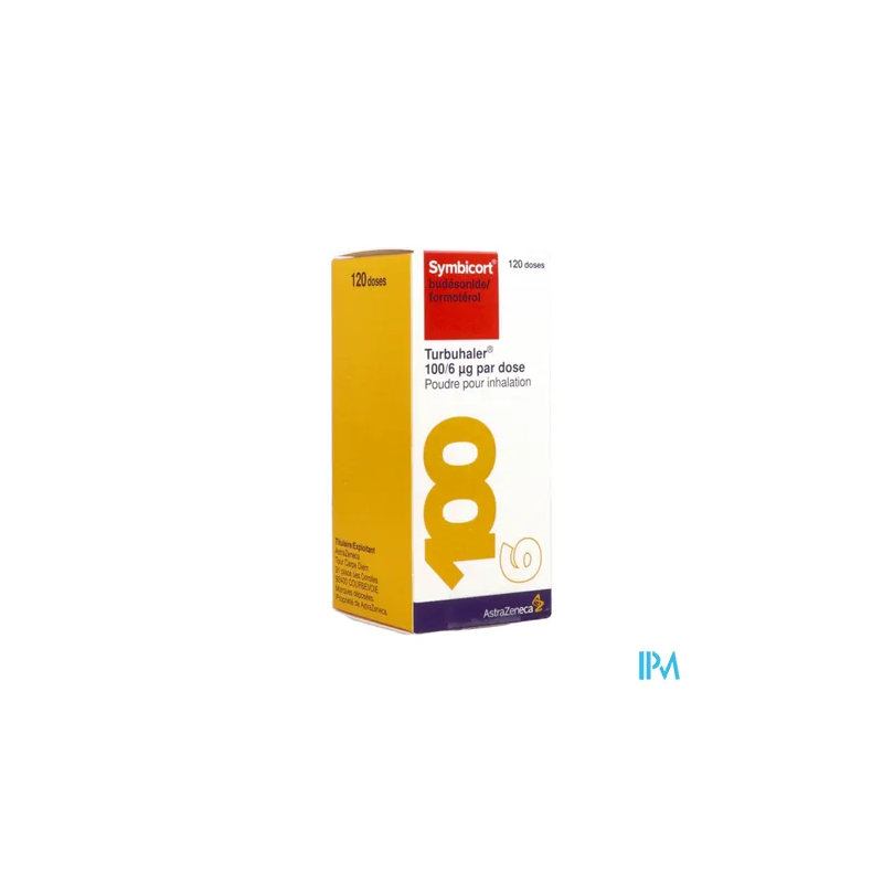 SYMBICORT TURBUH 100/6MCG INH 120