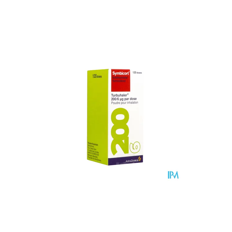 SYMBICORT TURBUH 200/6MCG INH 120