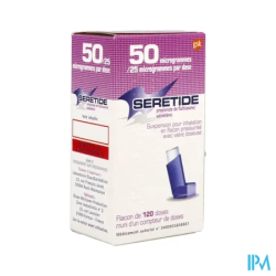 SERETIDE 50/25MCG SUSP INH 120D