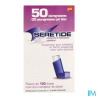 SERETIDE 50/25MCG SUSP INH 120D