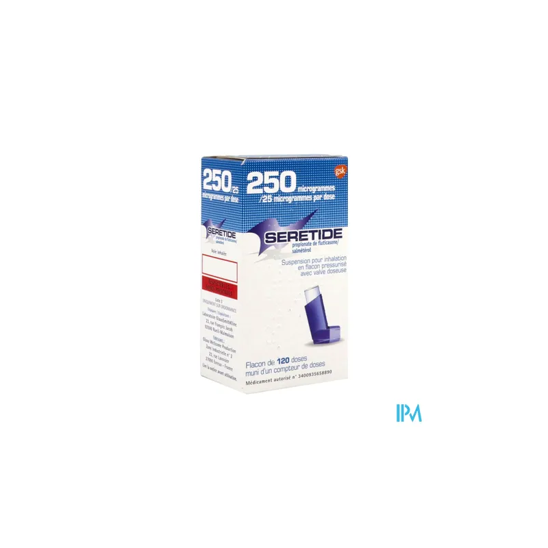 SERETIDE 250/25MCG SUSP INH 120D