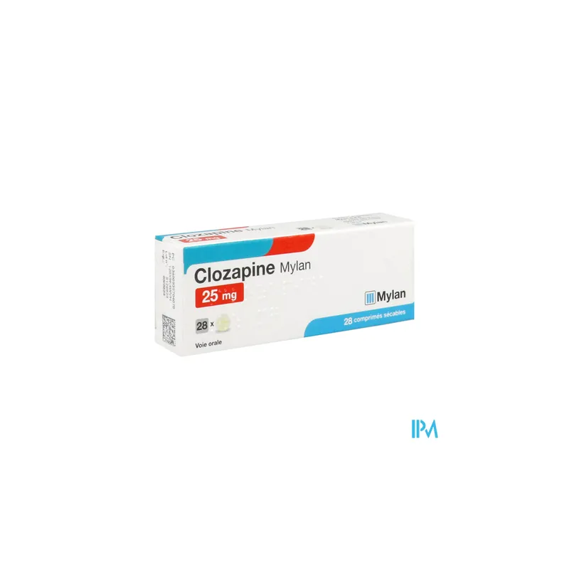 CLOZAPINE 25MG VIATRIS CPR SEC 28