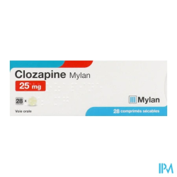 CLOZAPINE 25MG VIATRIS CPR SEC 28