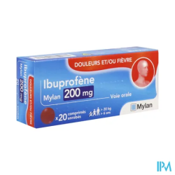 IBUPROFENE 200MG VIATRIS CPR 20