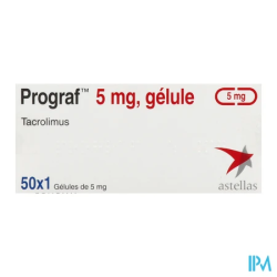 PROGRAF 5MG GELULE 50