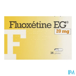 FLUOXETINE 20MG EG GELULE 14