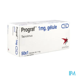PROGRAF 1MG GELULE 50