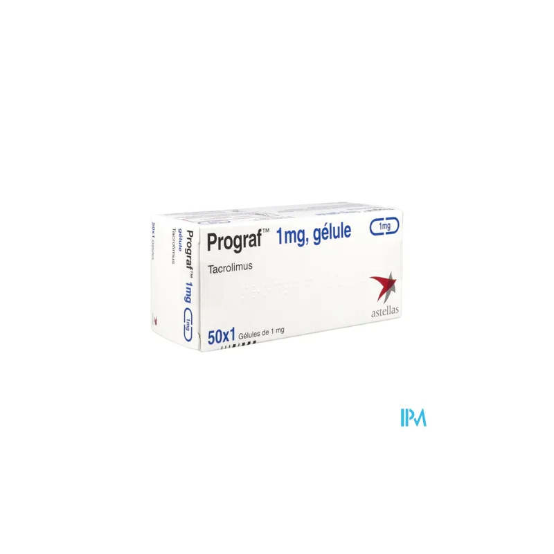 PROGRAF 1MG GELULE 50