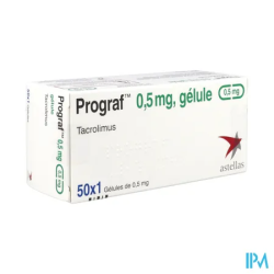 PROGRAF 0,5MG GELULE 50