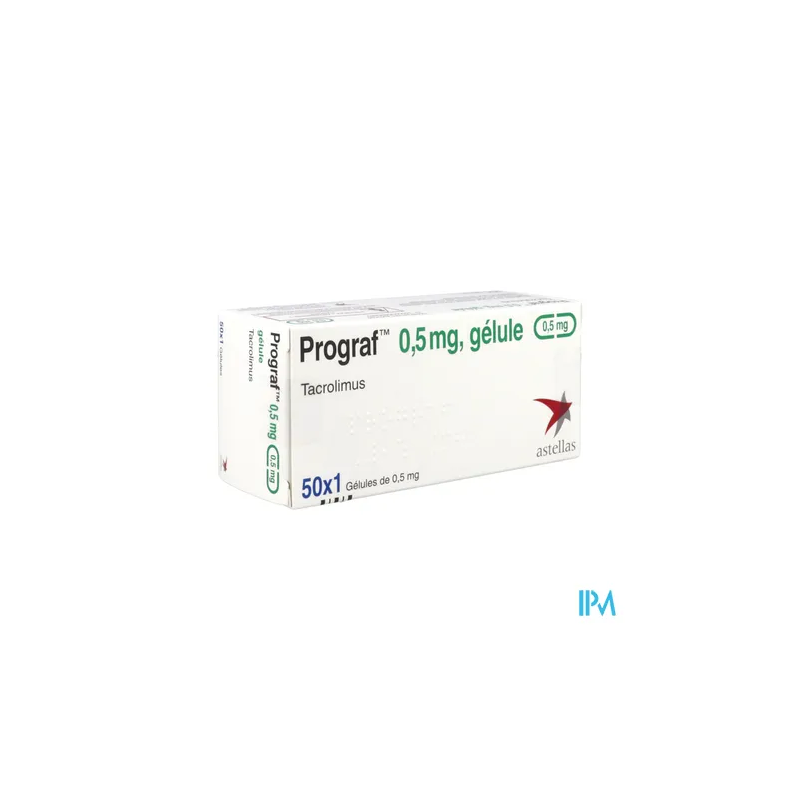 PROGRAF 0,5MG GELULE 50
