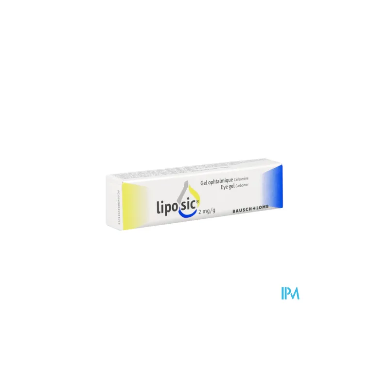 LIPOSIC 2MG/G GEL OPHT TUB 10G 1