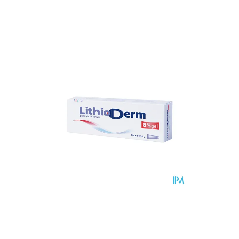 LITHIODERM 8% GEL TUB 30G