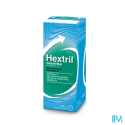 HEXTRIL MENTHE 0,1% BAIN BOUC400ML