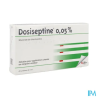 DOSISEPTINE 0,05% SOL DOSE 5ML 20