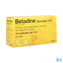 BETADINE 10% SOL DERMIQUE 5ML 10