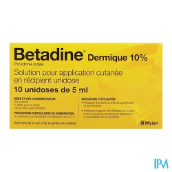 BETADINE 10% SOL DERMIQUE 5ML 10