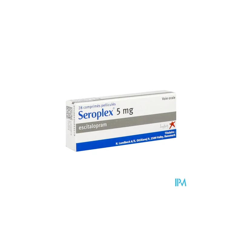 SEROPLEX 5MG CPR 28