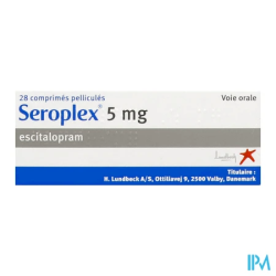 SEROPLEX 5MG CPR 28