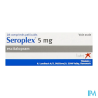SEROPLEX 5MG CPR 28