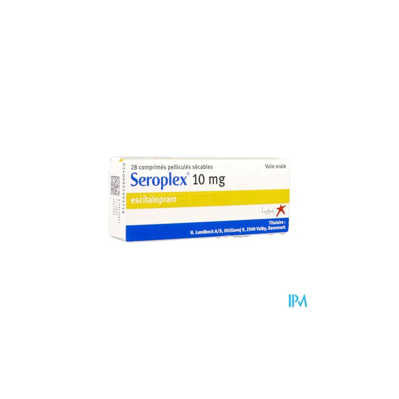 SEROPLEX 10MG CPR SECABLE 28