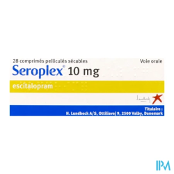 SEROPLEX 10MG CPR SECABLE 28