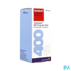 SYMBICORT TURBUH 400/12MCG INH 60