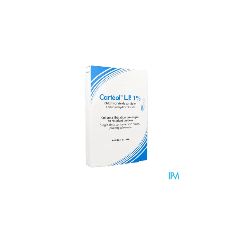 CARTEOL LP 1% COL UNIDOSE 0,2ML 30