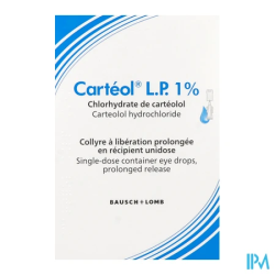CARTEOL LP 1% COL UNIDOSE 0,2ML 30